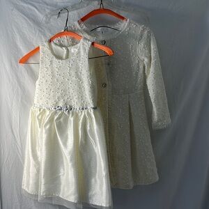 Two-piece girls jacket with dress size 6